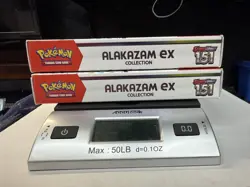 Pokemon Scarlet & Violet 151 Alakazam EX Collection Box Lot of 2 - Image 3