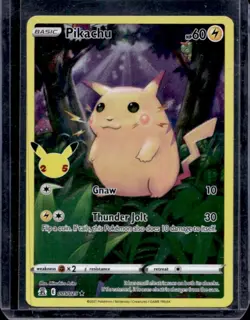 2021 Pokemon SWSH Celebrations Pikachu Holo #005/025 - Image 1