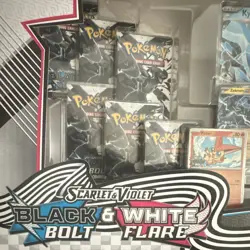 Pokemon Black Bolt & White Flare Unova Heavy Hitters Premium Collection Box - Image 4