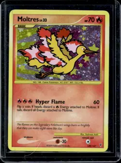 2008 Pokemon Diamond & Pearl Majestic Dawn Moltres Reverse Holo #10/100 - Image 1