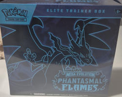 Pokemon Elite Trainer Box Mega Evolution Phantasmal Flames Charizard Gengar - Image 1
