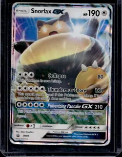 2016-19 Pokemon SM Black Star Promos Snorlax #SM05 - Image 1