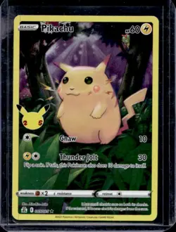 2021 Pokemon SWSH Celebrations Pikachu Holo #005/025 - Image 1