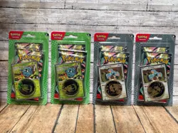 POKEMON Mega Evolution Ascended Heroes 2-Pack Blisters Larry Erika NEW LOT OF 4 - Image 1