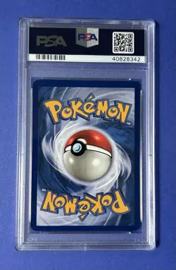 1999 Pokemon Game Alakazam Holo #1 PSA 8 NM-MT - Image 2