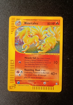 Pokemon Ninetales H19/H32 Aquapolis - Holo Rare ENG WOTC E-Series - Image 1