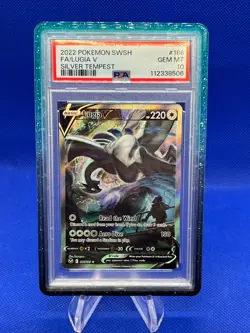 Pokemon Silver Tempest Lugia V #186 186/195 Alternate Alt Art PSA 10 W/ Guard - Image 1