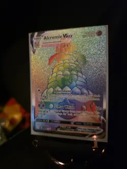 Pokemon Alcremie VMAX TCG Shining Fates Card 073/072 Secret Rare - Image 1