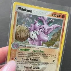 Nidoking | 8/112 FireRed & LeafGreen | Pokeball Reverse Holo Rare! | Pokemon MP - Image 2
