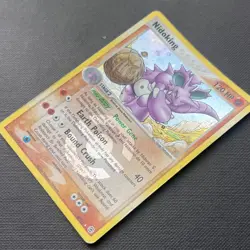 Nidoking | 8/112 FireRed & LeafGreen | Pokeball Reverse Holo Rare! | Pokemon MP - Image 3