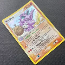 Nidoking | 8/112 FireRed & LeafGreen | Pokeball Reverse Holo Rare! | Pokemon MP - Image 4