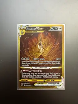 POKEMON ARCEUS VSTAR HOLO GG70/GG70 VERY GOOD CONDITION - Image 1