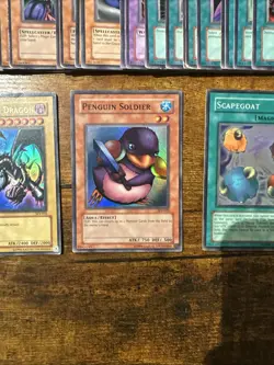 Yugioh SDJ Vintage Starter Deck Joey Complete Set 1-50, Played, Red-Eyes - Image 3