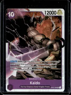 2022 One Piece Romance Dawn Kaido Super Rare #OP01-094 - Image 1