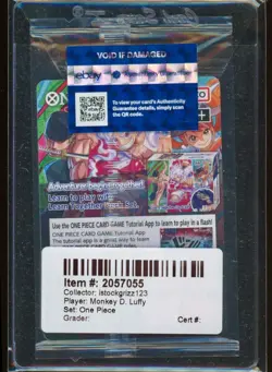 Monkey.D.Luffy NCAAB US Voyage P-055 One Piece Sealed New eBay Authenticated!! - Image 2