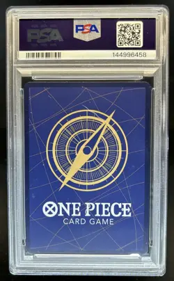 2024 One Piece Two Legends Monkey.D.Luffy Treasure Rare Alt Art #OP07-109 PSA 10 - Image 2