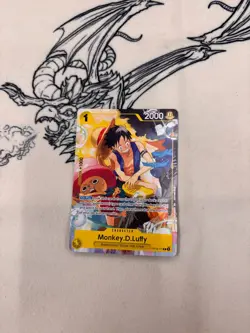 One Piece TCG Yellow pirate party 2026 Monkey. D. Luffy promo - Image 1