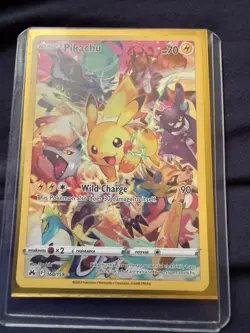 Pokemon Pikachu Crown Zenith Secret Rare Full Art Holo Card 160/159 - Image 1