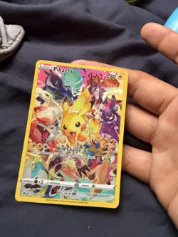 Pokemon Pikachu Crown Zenith Secret Rare Full Art Holo Card 160/159 - Image 2