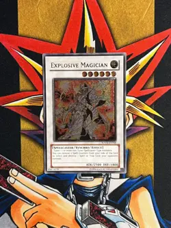 SOVR-EN044 Explosive Magician Ultimate Rare UNL Edition NM Yugioh Card - Image 1