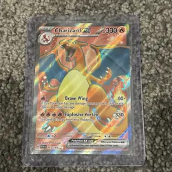 Charizard EX Holo Pokemon TCG Card 183/165 Scarlet & Violet - Image 1