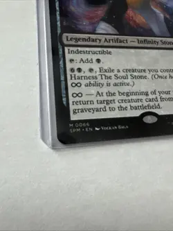 The Soul Stone Marvel's Spider-Man Regular Mtg Mythic Mint Condition SPM 0066 - Image 5