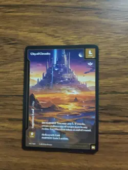 City Of Circuits Paper Mythic Wonders Of The First Call Of The Stones Legendary - Image 1