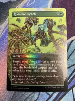 MTG 2023 Commander Masters: Kodama's Reach (0649) Borderless Foil - Image 1