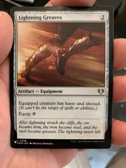 NM Lightning Greaves, MTG, The List, Magic the Gathering, 398 - Image 1