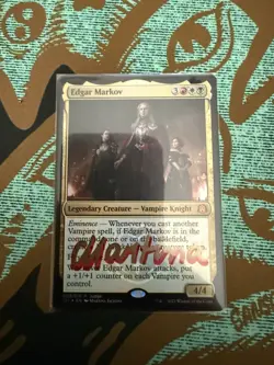 Edgar Markov Judge Promos 2021 NM Foil Mythic Rare MTG Card NM - Image 1