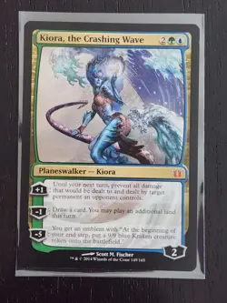 Kiora, the Crashing Wave #149 MTG [Born of the Gods] Mythic Planeswalker Reg NM - Image 1