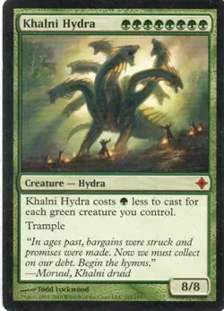 MTG: Rise of the Eldrazi: Khalni Hydra: Lightly Played Condition - Image 1