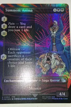 Summon: Anima (Borderless) Final Fantasy Foil - Image 1