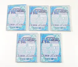 Lot of (5) Magic The Gathering MTG Ice Age Rulebooks - Image 1