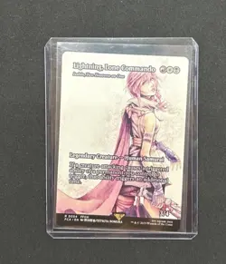 Lightning, Lone Commando - MTG: FINAL FANTASY (0054)- Non Foil Borderless - Image 3