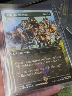 A Realm Reborn (Borderless) (Chocobo Track Foil) Final Fantasy Foil - Image 2