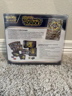 Pokemon TCG Surging Sparks ETB Elite Trainer Box Scarlet & Violet Booster Sealed - Image 3