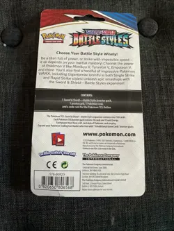 Pokemon Charmander Holo Swirl In-Flame Battle Styles Booster Blister Pack 🔥 - Image 2