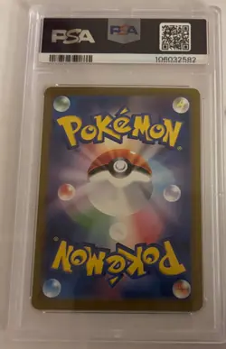 PSA 9 MINT Graded JPN Pokemon 2024 Raging Bolt ex SAR 222/187 Terestal sv8a - Image 2