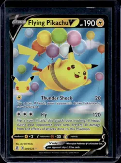 2021 Pokemon SWSH Celebrations Flying Pikachu V #006/025 - Image 1