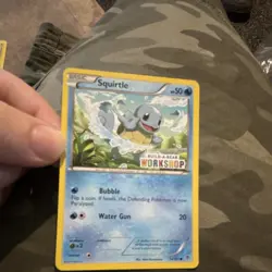Pokemon Squirtle Build-A-Bear Workshop Promo Card 14/101 English Basic TCG - Image 1