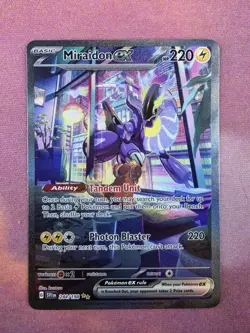 Pokemon Miraidon EX 244/198 SV01 Scarlet & Violet Rare Holo 220 HP - Image 1