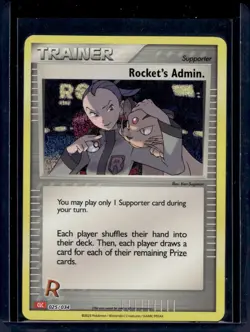 Rocket's Admin. (CLC) 027/034 / Trading Card Game Classic 2023 NM / Pokemon TCG - Image 1