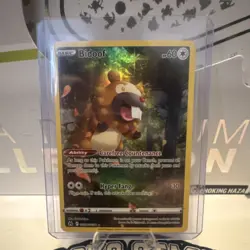 Pokemon Bidoof Ultra Rare Full Art Holo GG29/GG70 Crown Zenith Galarian Gallery - Image 1