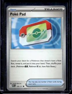 2026 Pokemon Ascended Heroes Poke Pad Common #198/217 - Image 1