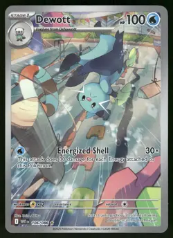 Dewott - 106/086 106/086 Illustration Rare SV: White Flare Pokemon Near Mint - Image 1