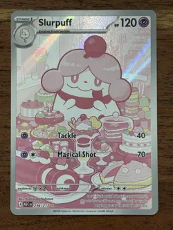 Pokemon TCG Slurpuff 236/217 Ascended Heroes Illustration Rare NM Card - Image 1