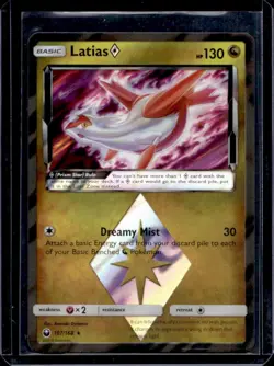 2018 Pokemon SM Celestial Storm Latias Prism Star #107/168 - Image 1