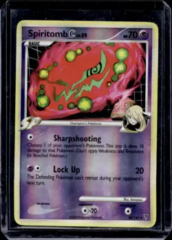 2009 Pokemon Platinum Supreme Victors Spiritomb C Reverse Holo #84/147 - Image 1