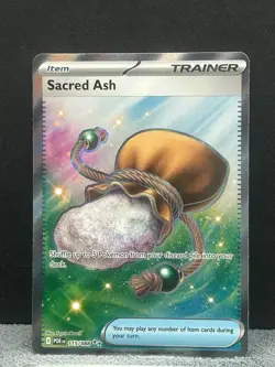 Sacred Ash 115/088 Ultra Rare Perfect Order Pokemon Holo Near Mint - Image 1